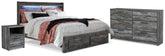 J&M Furniture - Ashley Furniture - Baystorm King Panel Storage Bed, Dresser and Nightstand - King Panel Storage Bed, Dresser and Nightstand - B221B49